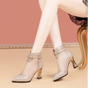 Chic High-Heeled Sandals for Stylish Occasions