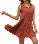 Chic Women's Sleeveless Beach Cover-Up