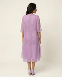 Chic Two-Piece Chiffon Ensemble