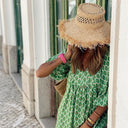 Chic Green Maxi Dress for Women