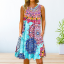 Artistic Flowing Dress for Any Occasion