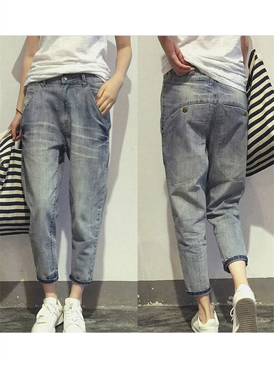 Chic Modern Women's Denim Jeans