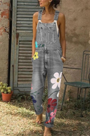 Stylish Sleeveless Denim Jumpsuit for All Occasions