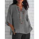 Trendy Cotton Blouse for Women - Fenna Style