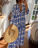 Long Blue Women's Dress for Every Occasion