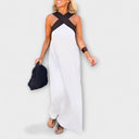 Delphine - Chic Crossover Dress for Any Occasion