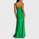 Vada Off-Shoulder Maxi Dress in Flowing Fabric