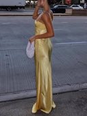 Wedding Guest Dress with Cut-Out Detail