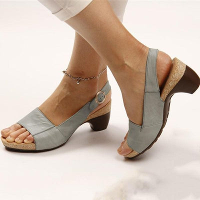 Peep-Toe Sandals for Women