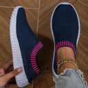 Stylish Women's Sneakers with Supportive Footbed