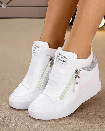Chic Wedge Sneakers for Stylish Comfort