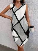 Chic Sleeveless Spring & Summer Dress