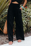 Chic Women’s Palazzo Pants in Stretch Fabric