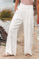 Chic Women’s Palazzo Pants in Stretch Fabric