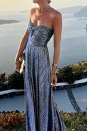 Chic Off-Shoulder Maxi Dress for Women