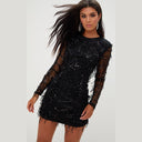 Sequin Tassel Dress for Chic Style