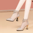 Chic High-Heeled Sandals for Stylish Occasions