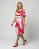 Chic Striped Dress for Warm Days