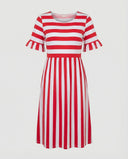 Chic Striped Dress for Warm Days