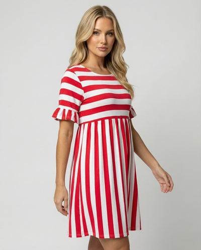Chic Striped Dress for Warm Days