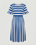 Chic Striped Dress for Warm Days