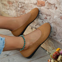 Orthopedic Flat Loafers for Women – Stylish Supportive Sandals