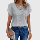 Chic Ibiza-Inspired Pearl Blouse for Every Occasion