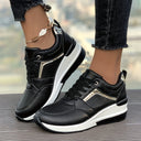 Chic Solid Color Women's Sneakers for Daily Wear