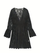 Alluring Lace Mini Dress for Night Out