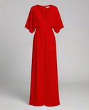 Chic V-Neck Jumpsuit for Effortless Style