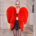 Chic Faux Fur Blouse for Women
