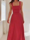 Organic Bamboo Midi Dress for Effortless Style
