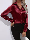 Satin Blouse for Women – Chic Style