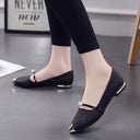 Chic Slippers with Shimmering Upper and Pearl Accents