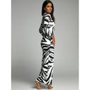 Chic Long Sleeve Slim Fit Dress in Trendy Hue