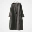 Vintage Corduroy Dress for Effortless Style