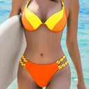Chic High-Cut Bikini Swimwear Collection