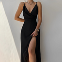 Classic V-Neck Dress in Chic Design