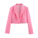 Chic Cropped Blazer for Contemporary Style