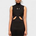 Kristen - Stylish Maxi Dress with Pleats & Cutouts for Any Occasion