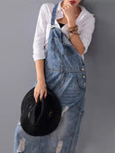 Chic Denim Overall Dress for Everyday Style