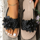 Heidi-Mode | Women's Sandals with Open-Toe and Elegant Braided Straps