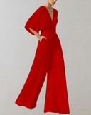 Chic Wide-Leg Romper for Effortless Style