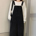 Denim Overall Dress with Stylish Front Pocket