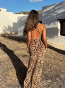 Chic Leopard Print Dress for Women
