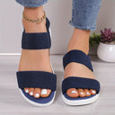 Stretch Sandals in Light Sand Hue