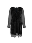 Balloon Sleeve Mini Dress for Chic Style