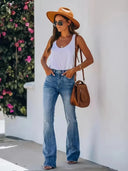 Flexible Bootcut Jeans for Women