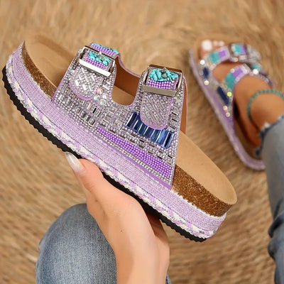 Women's Rhinestone Dazzle Sandals