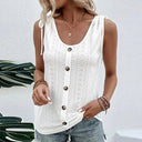 Chic Round Neck Women's T-Shirt